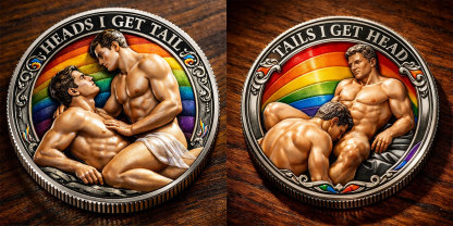 Funny Pride Decision Coin