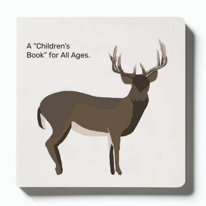 📚🦌 Whitetail, Whitetail, What Do You See? — Rounded-Corner & Reinforced Children‘s Book for the Hunting Family by Mueller Optics
