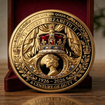 🏆Last Day 40% OFF-👑 A Century Remembering The Queen Honor The Legacy of Elizabeth II