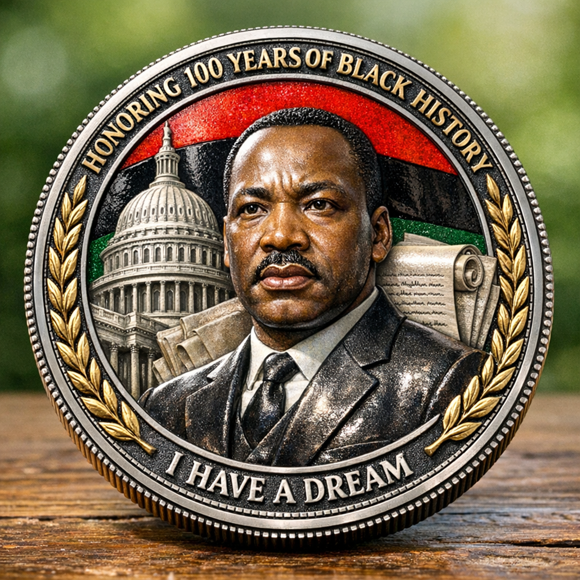 “I Have a Dream”Black History Month Commemorative Coin