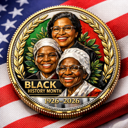 Black History Month Centennial Commemorative Coin
