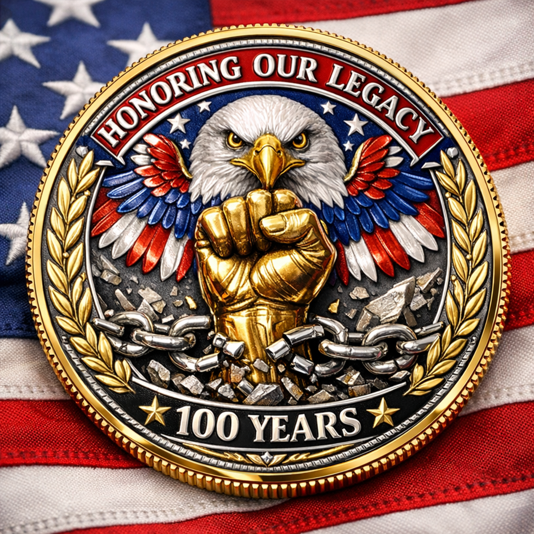 Black History Month Centennial Commemorative Coin