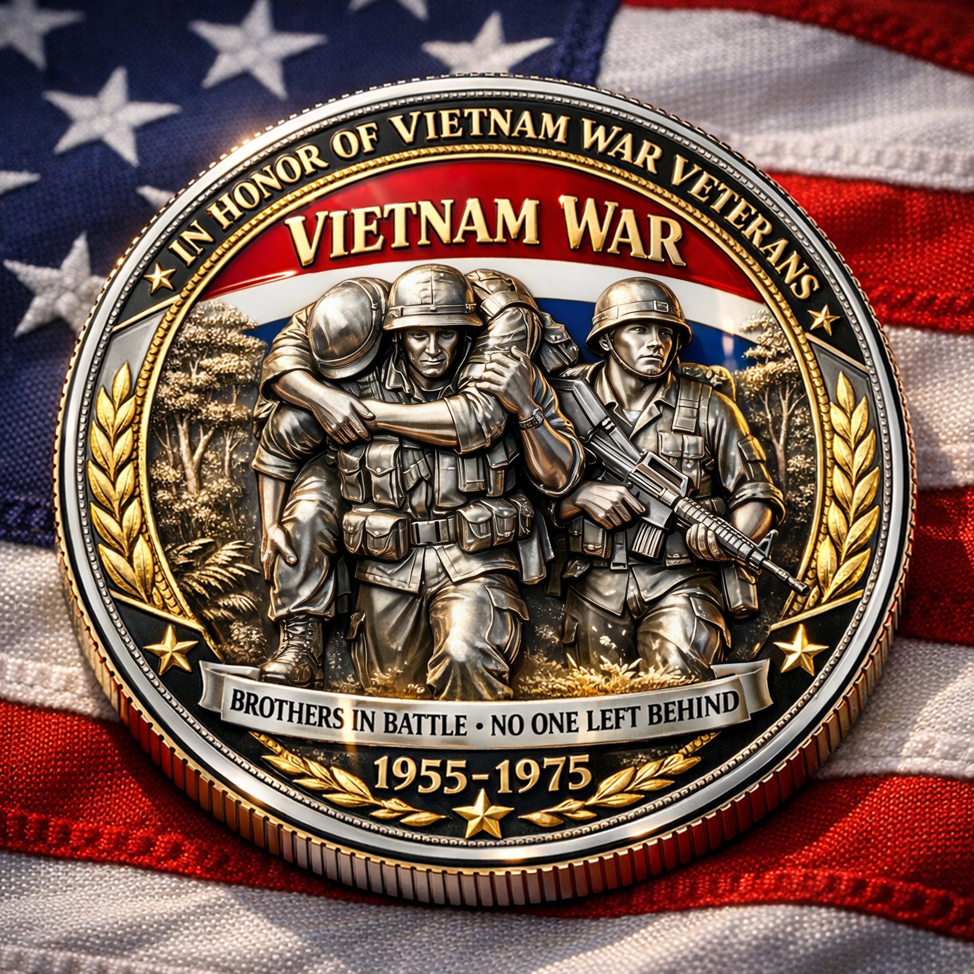 Vietnam War Veterans Memorial Commemorative Coin