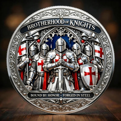 Brotherhood of Knights “Call on Me Brother” Commemorative Coin