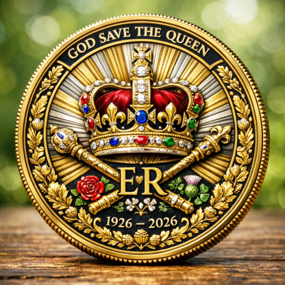 Queen Elizabeth II 100th Anniversary Commemorative Coin