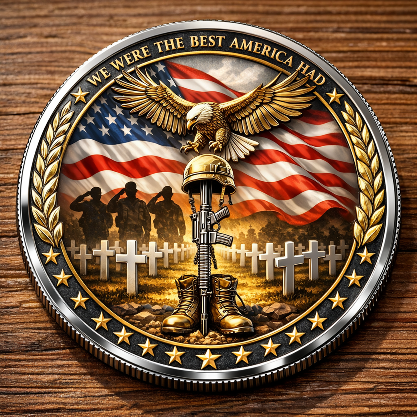 America 250 – Honoring Our Military Commemorative Coin