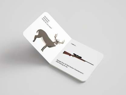 📚🦌 Whitetail, Whitetail, What Do You See? — Rounded-Corner & Reinforced Children‘s Book for the Hunting Family by Mueller Optics