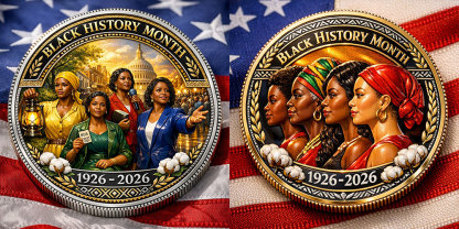 Black History Month Centennial Commemorative Coin