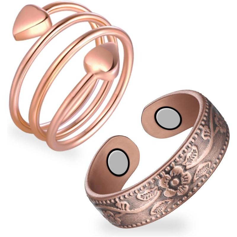 ❤️New Arrival Flash Sale 60% OFF💥2Pcs Copper Magnetic Ring