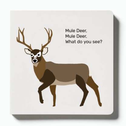 📚🦌 Whitetail, Whitetail, What Do You See? — Rounded-Corner & Reinforced Children‘s Book for the Hunting Family by Mueller Optics