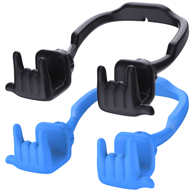 Rock On Phone Stand-2 Pack-Gesture‑shaped phone stand | Creative desktop accessory