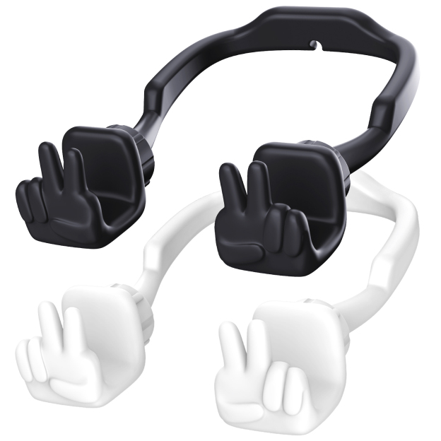 Yeah Vibe Phone Stand-2 Pack-Gesture‑shaped phone stand | Creative desktop accessory