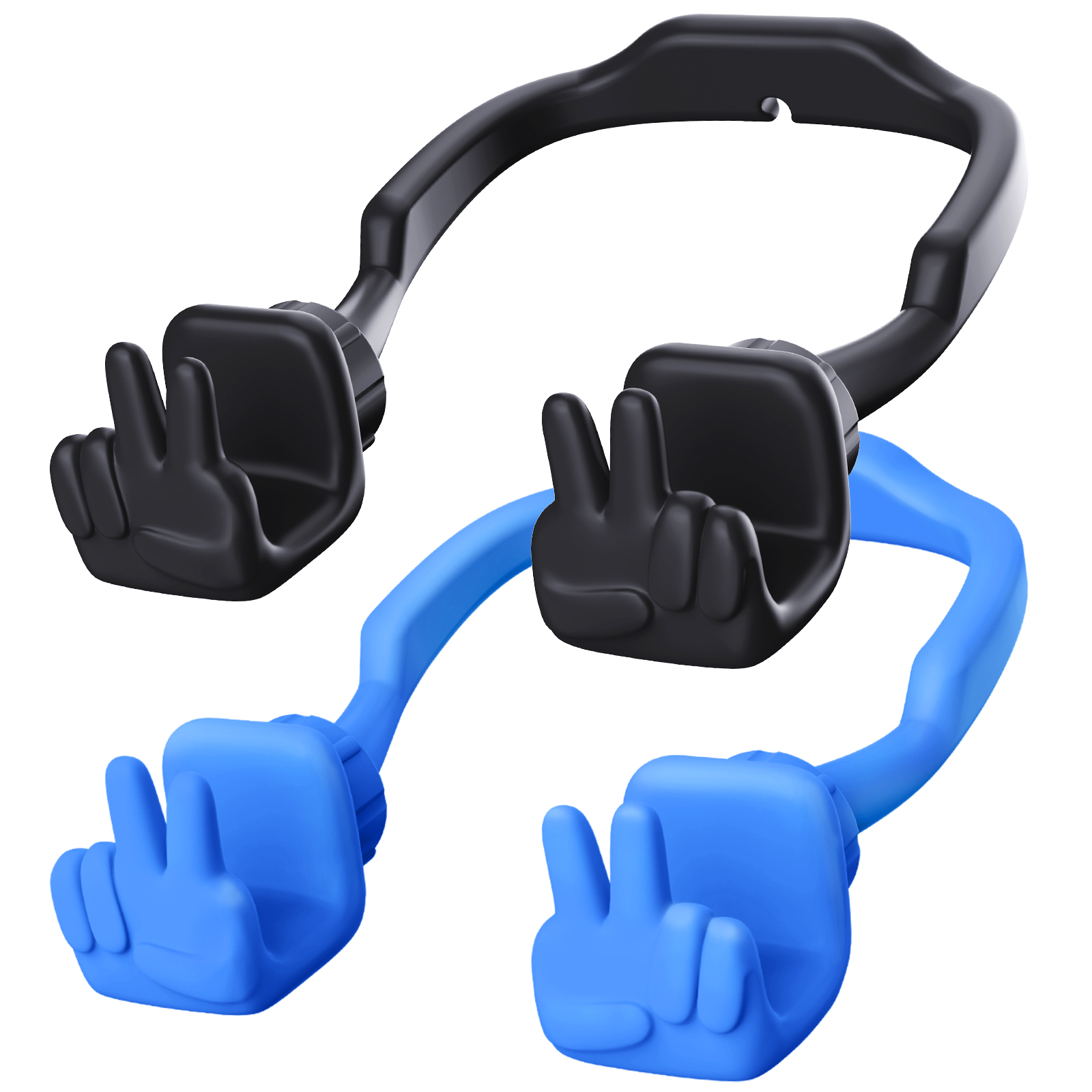 Yeah Vibe Phone Stand-2 Pack-Gesture‑shaped phone stand | Creative desktop accessory