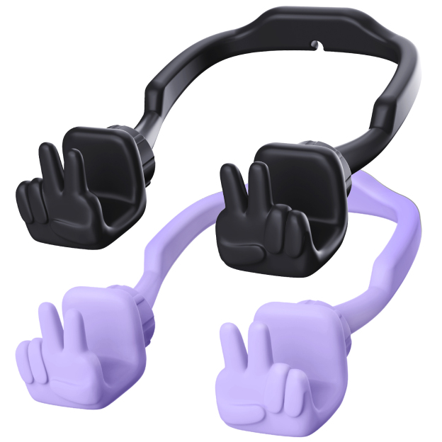 Yeah Vibe Phone Stand-2 Pack-Gesture‑shaped phone stand | Creative desktop accessory