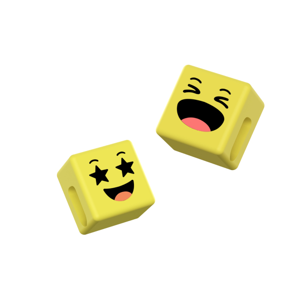 Mood Cube Green & Yellow