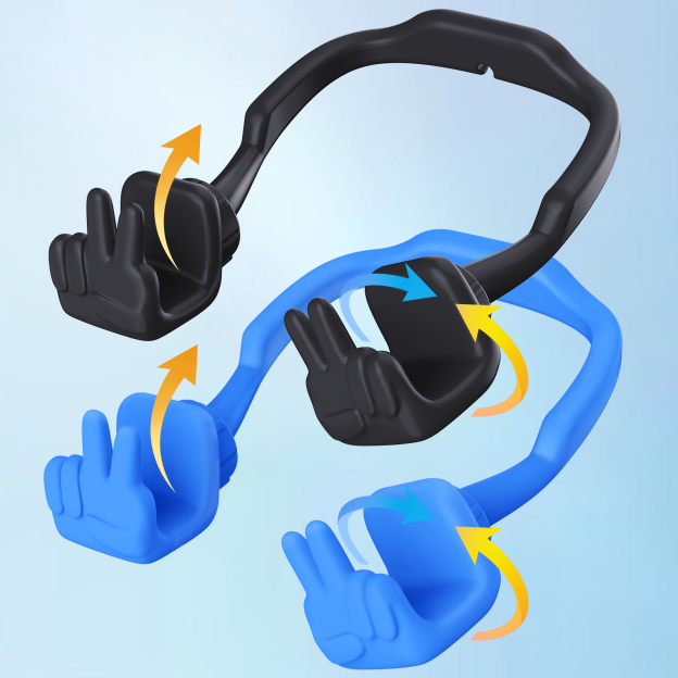 Yeah Vibe Phone Stand-2 Pack-Gesture‑shaped phone stand | Creative desktop accessory