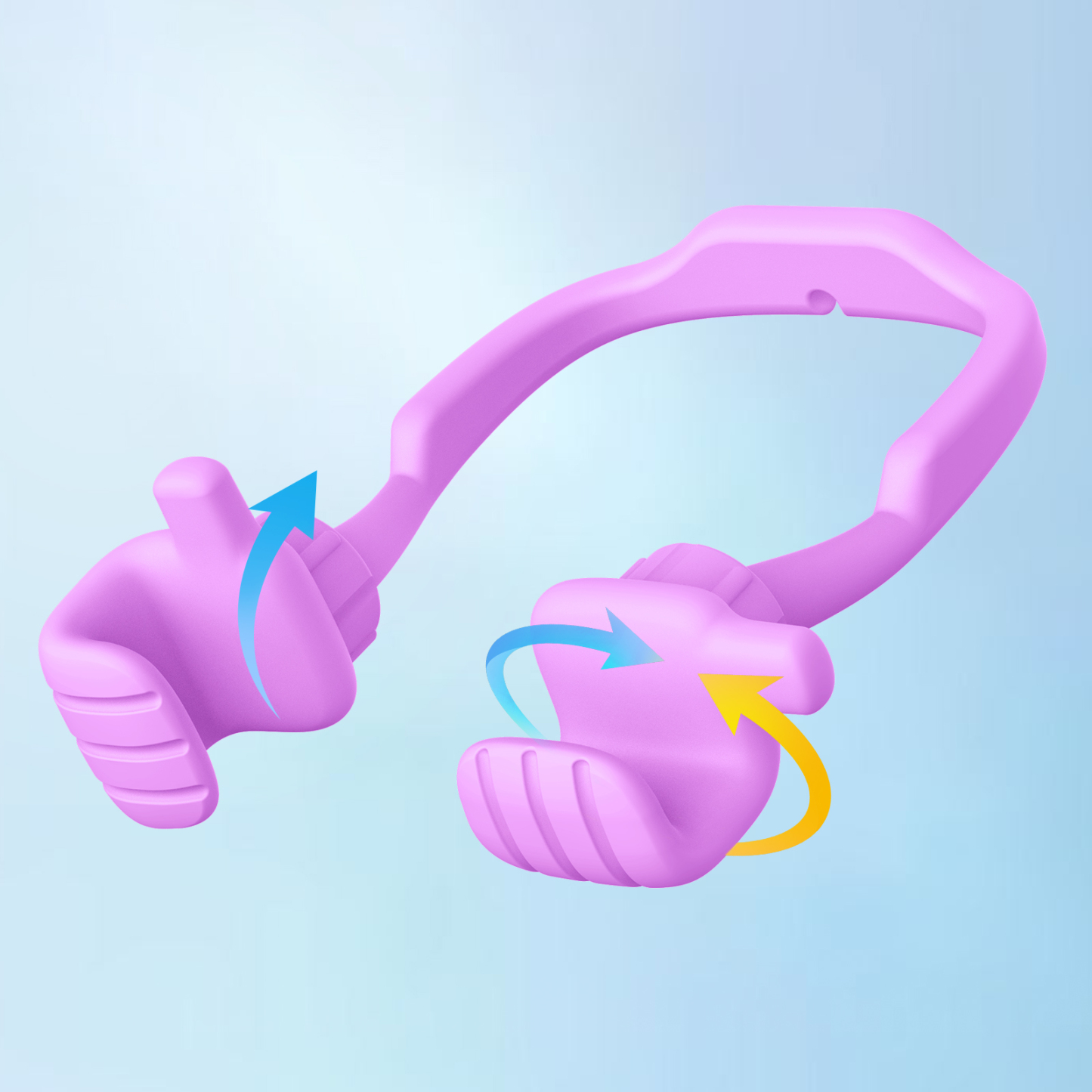 Thumbs Up Vibe Phone Stand Bright Purple | Phone Stands, Desk Accessories - CALDEVER