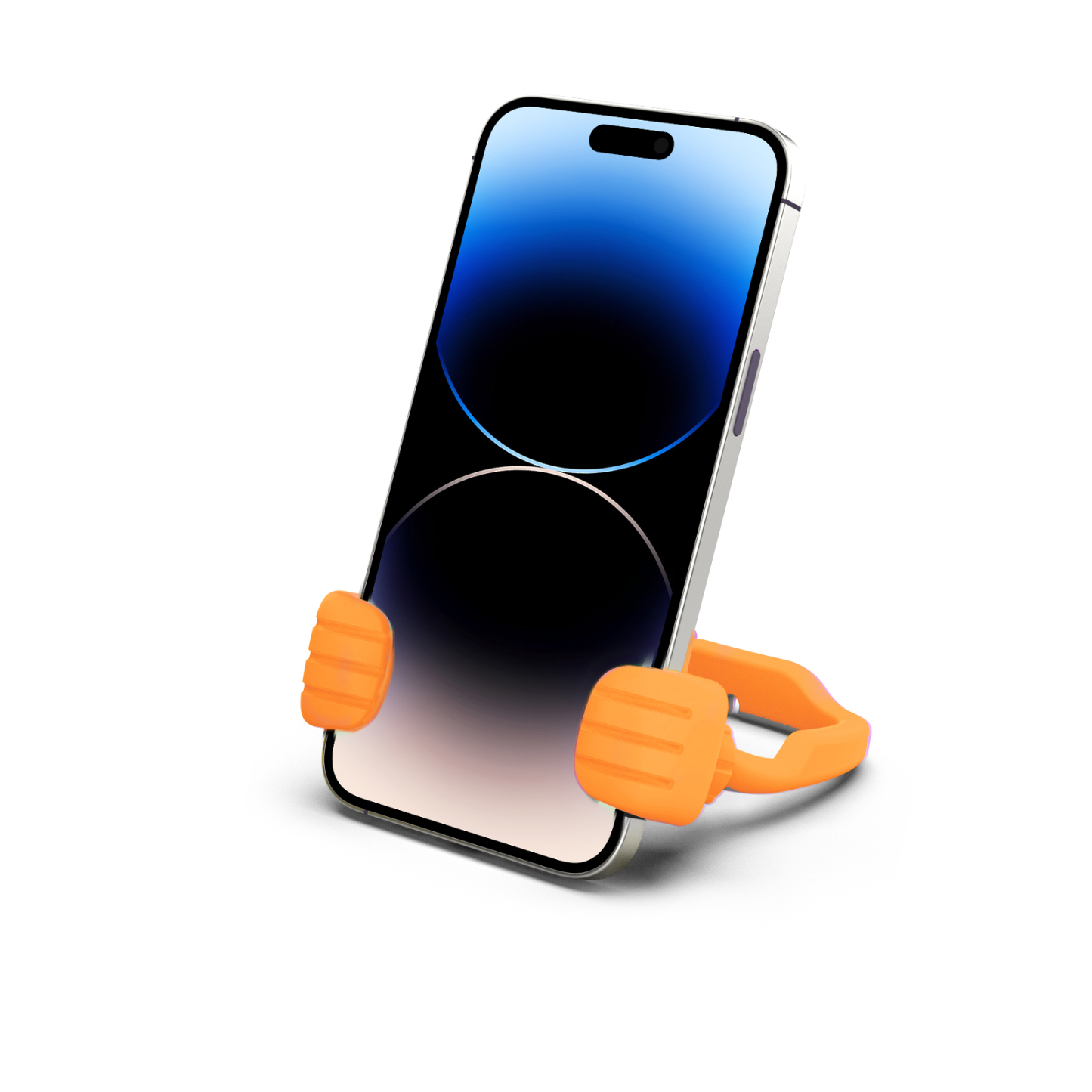 Thumbs Up Vibe Phone Stand Orange Yellow | Phone Stands, Desk Accessories - CALDEVER