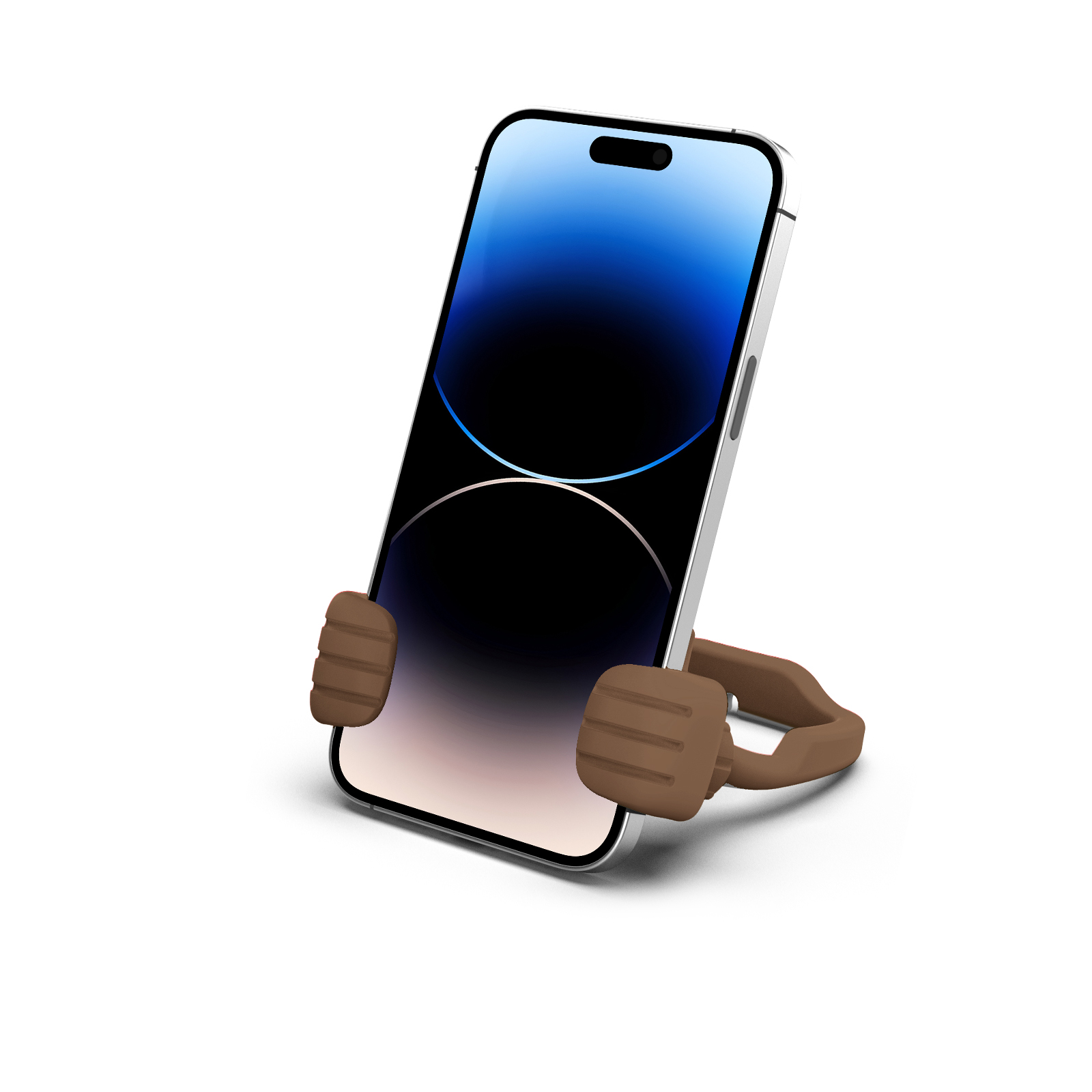 Thumbs Up Vibe Phone Stand Brown | Phone Stands, Desk Accessories - CALDEVER