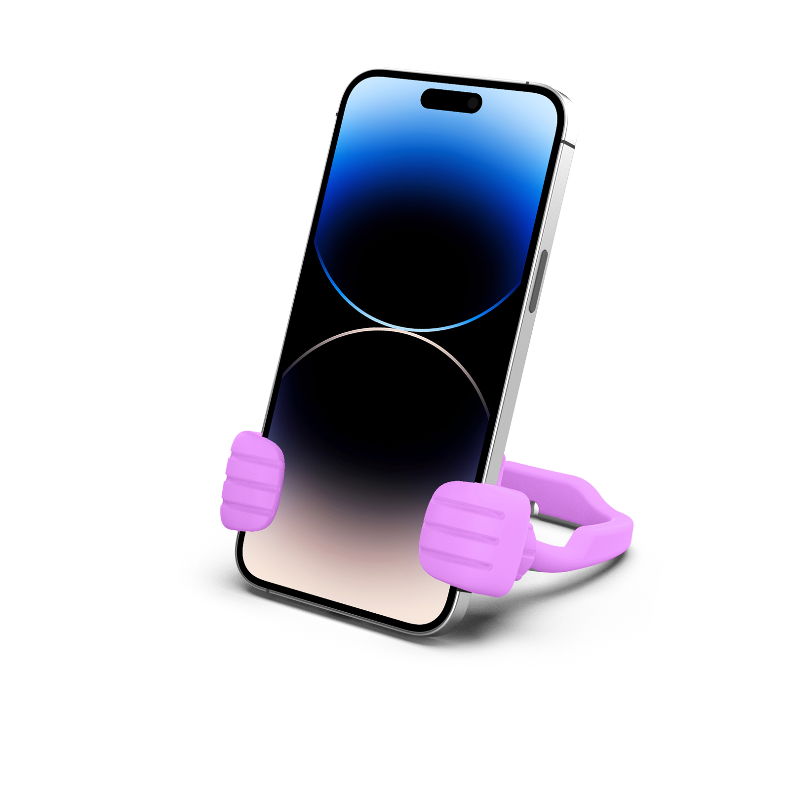 Thumbs Up Vibe Phone Stand Bright Purple | Phone Stands, Desk Accessories - CALDEVER