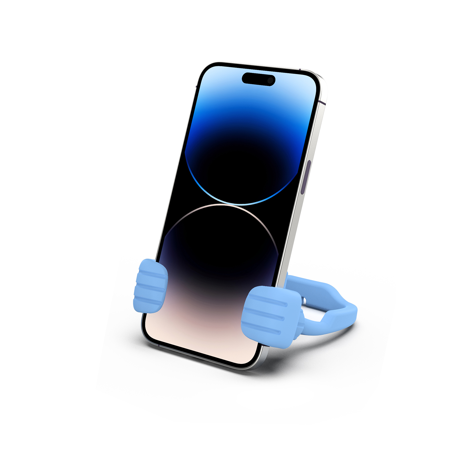 Thumbs Up Vibe Phone Stand Macaron Blue | Phone Stands, Desk Accessories - CALDEVER