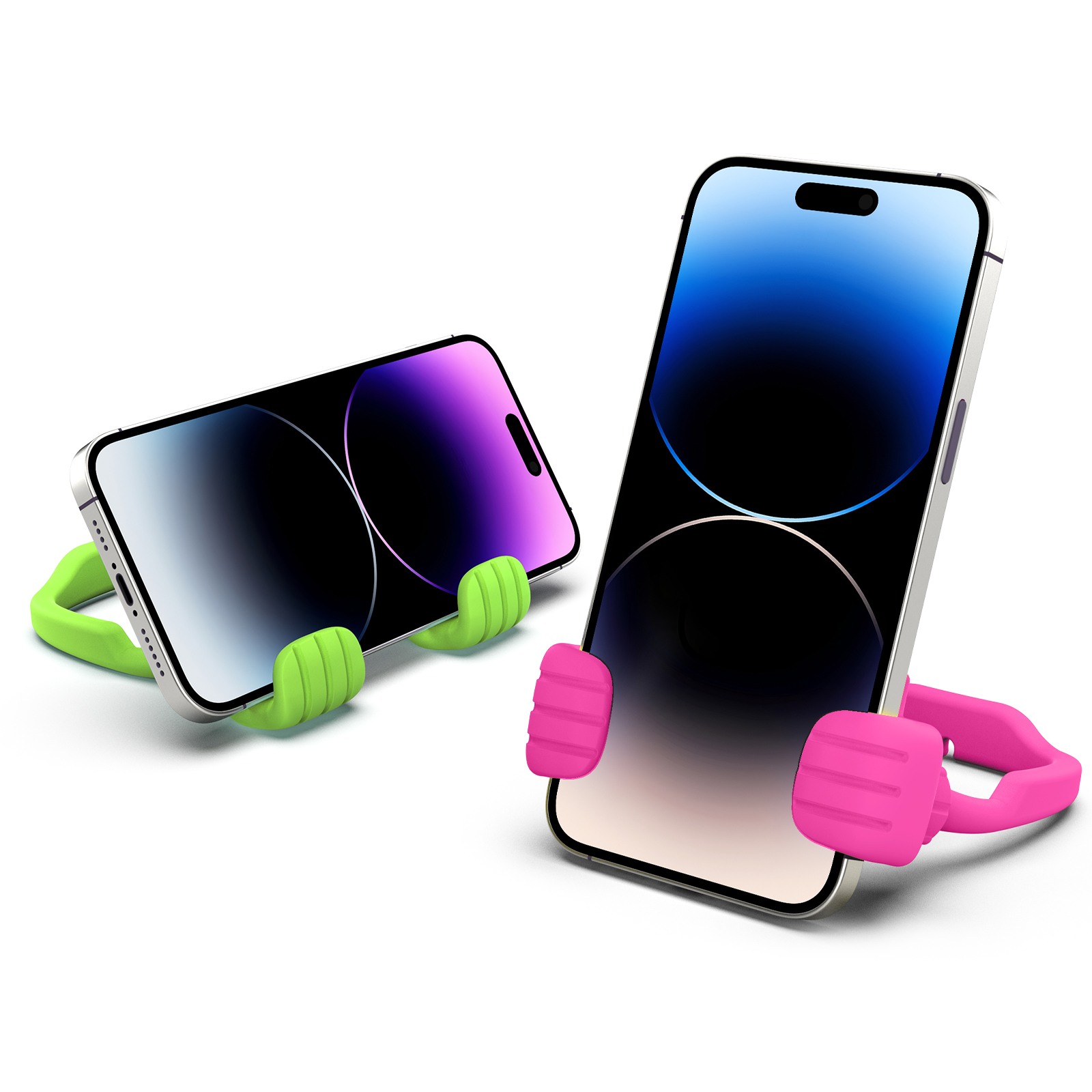 Thumbs Up Vibe Phone Stand-2 Pack-Gesture‑shaped phone stand | Creative desktop accessory