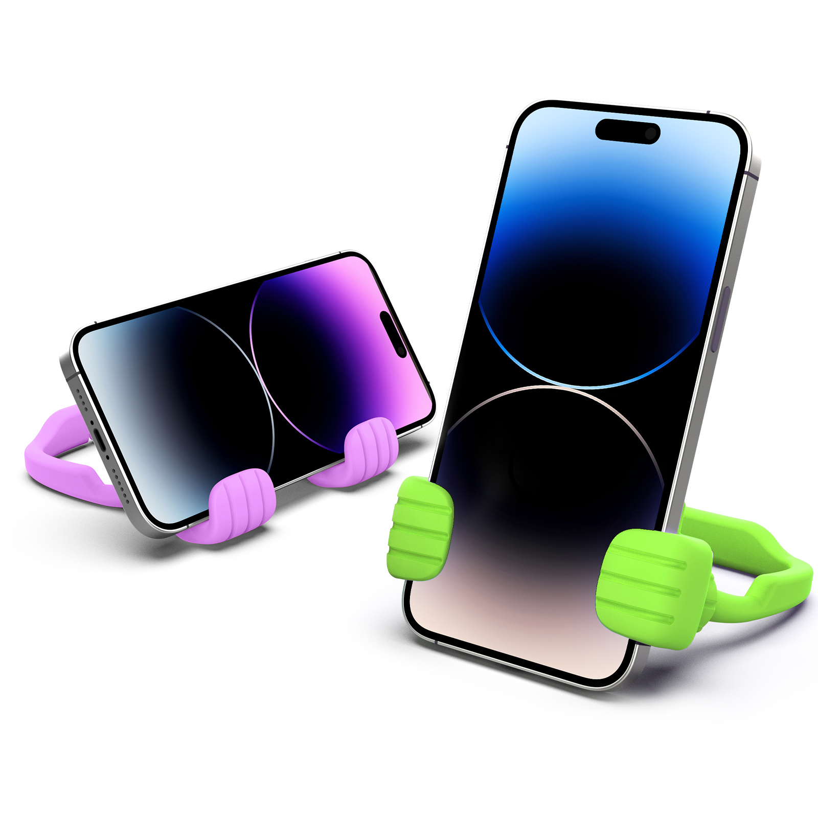 Thumbs Up Vibe Phone Stand-2 Pack-Gesture‑shaped phone stand | Creative desktop accessory