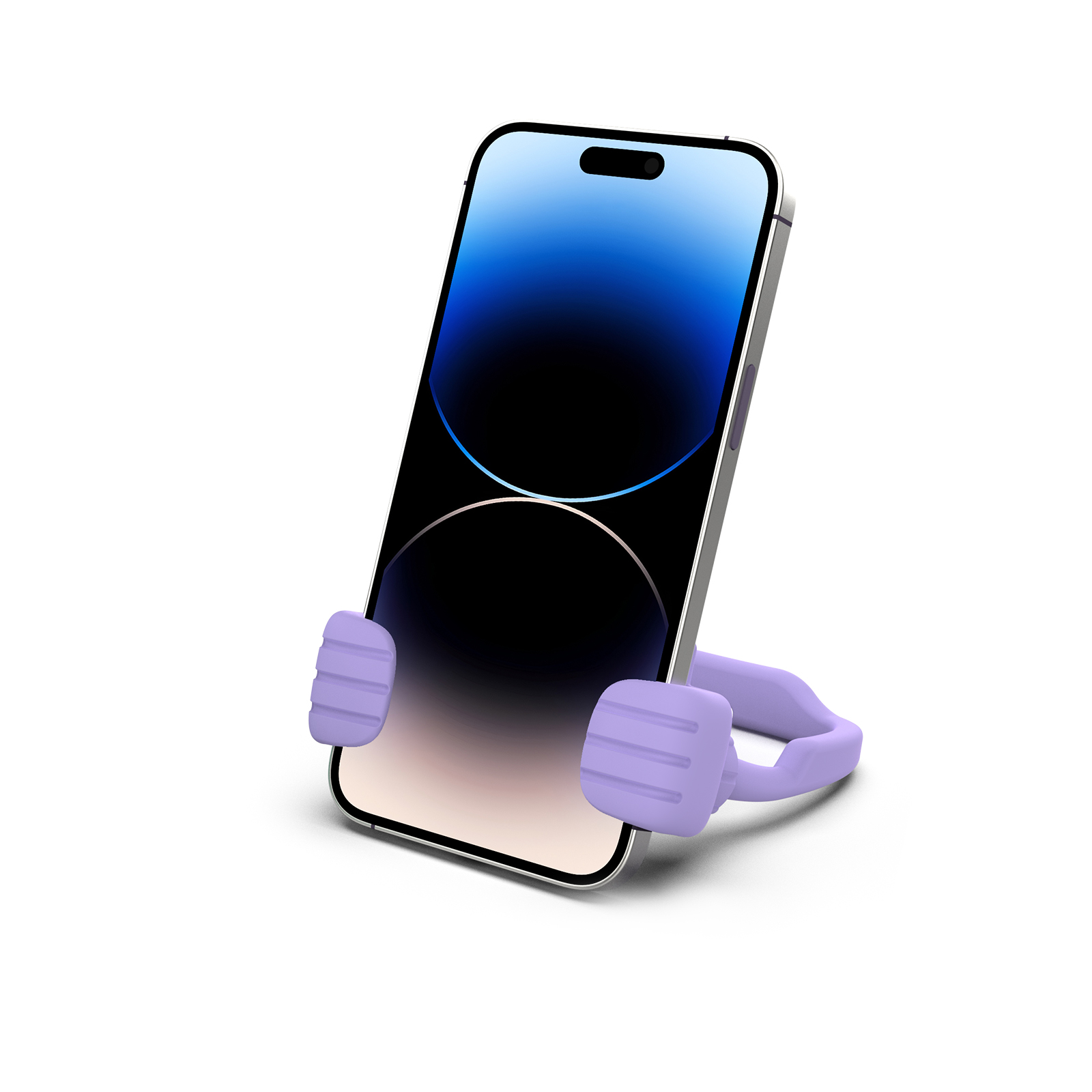 Thumbs Up Vibe Phone Stand Purple | Phone Stands, Desk Accessories - CALDEVER