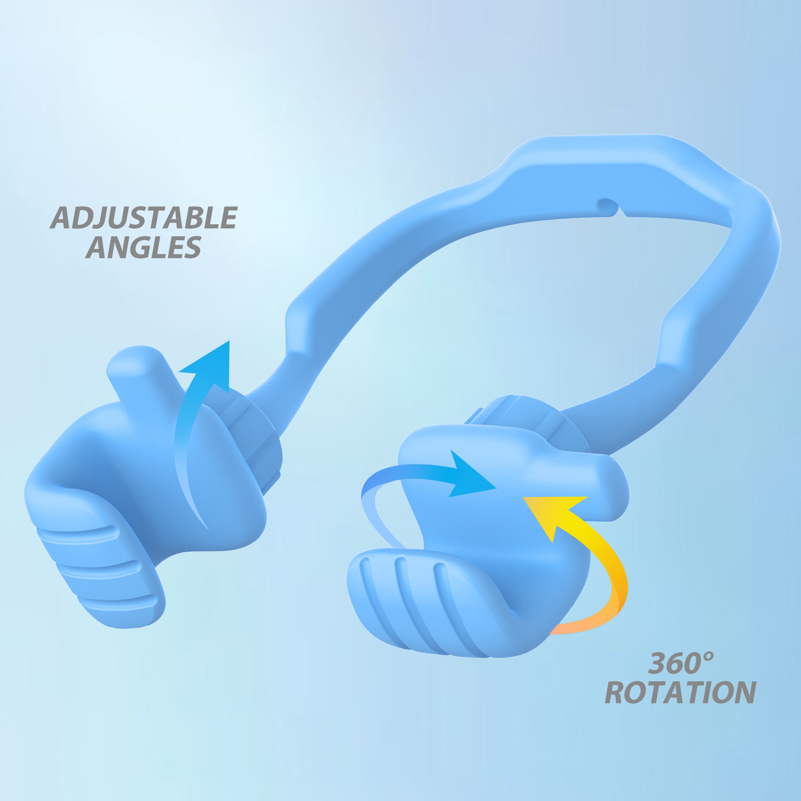 Thumbs Up Vibe Phone Stand Macaron Blue | Phone Stands, Desk Accessories - CALDEVER