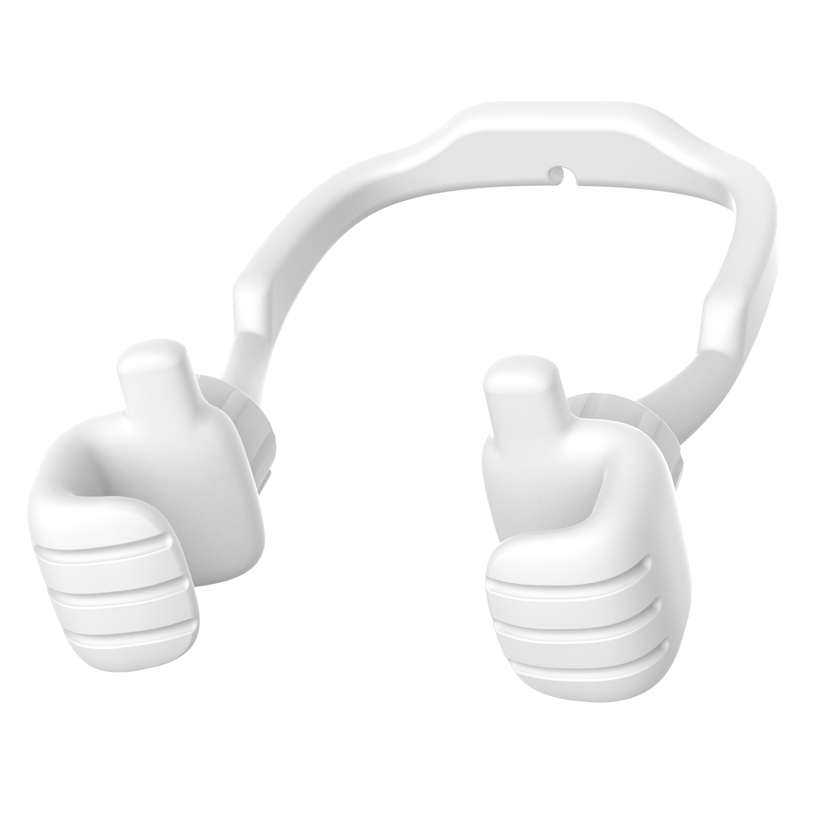 Thumbs Up Vibe Phone Stand White | Phone Stands, Desk Accessories - CALDEVER