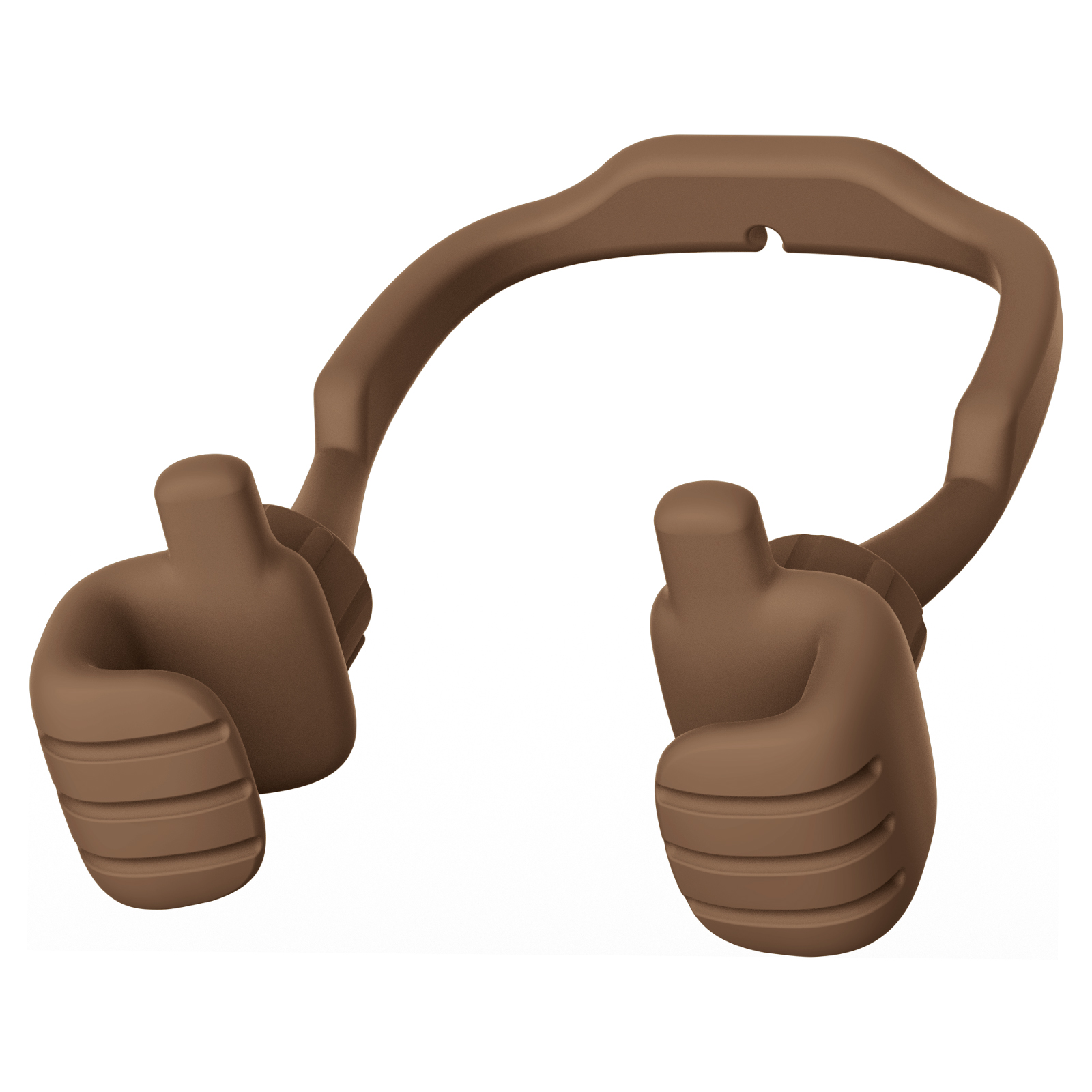Thumbs Up Vibe Phone Stand Brown | Phone Stands, Desk Accessories - CALDEVER