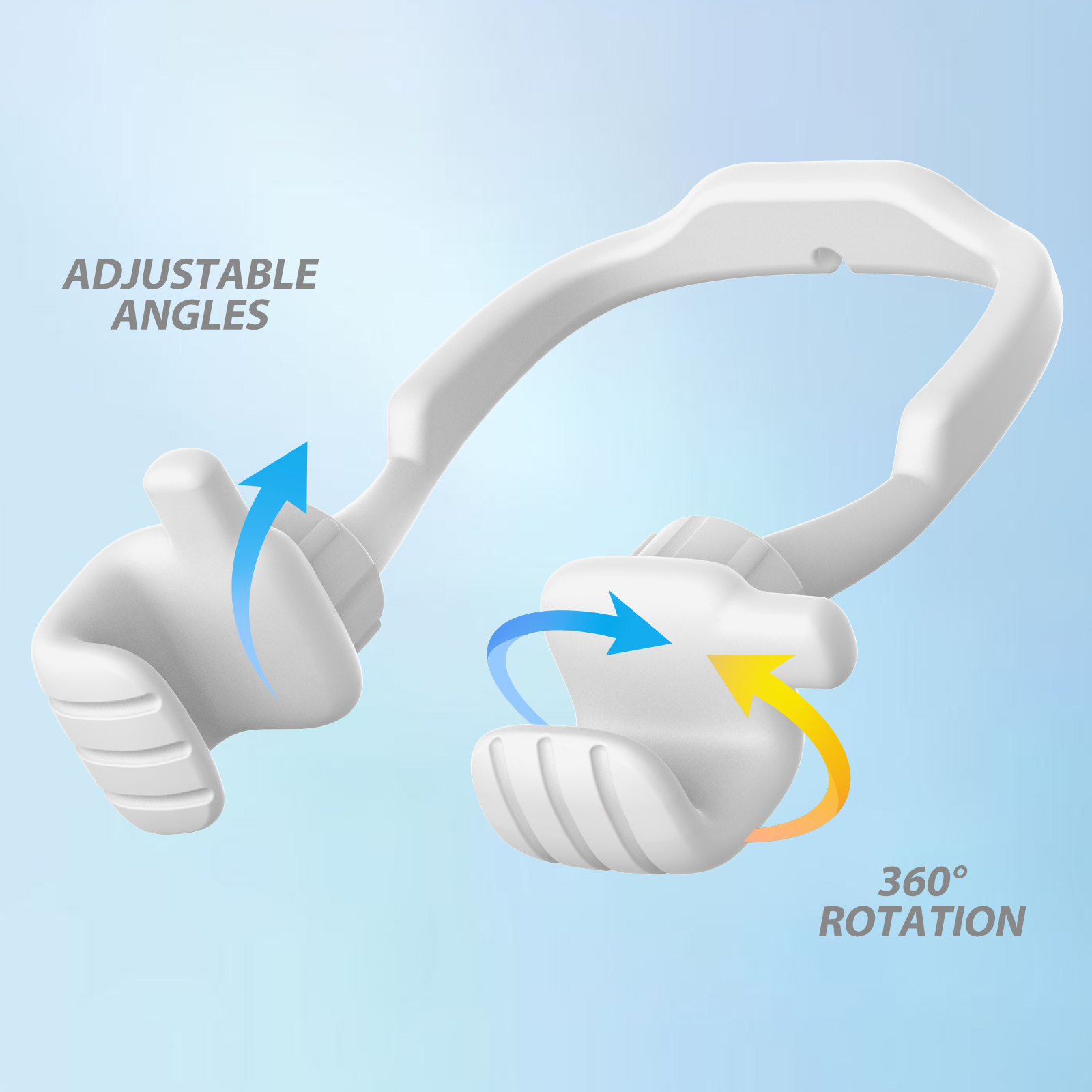 Thumbs Up Vibe Phone Stand White | Phone Stands, Desk Accessories - CALDEVER