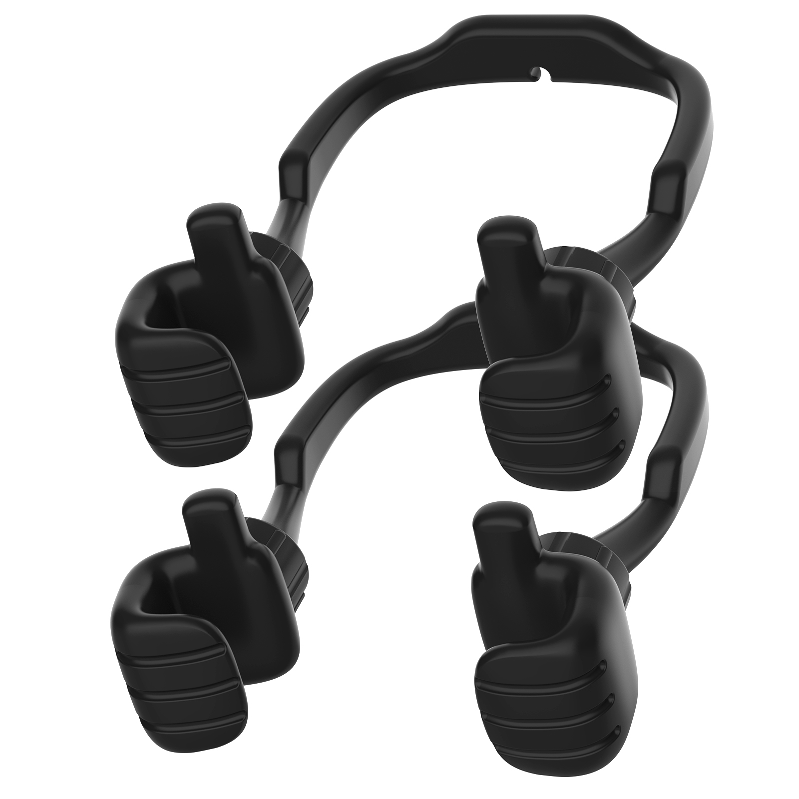 Thumb Up Phone Stand-2 Pack Black for Desk
