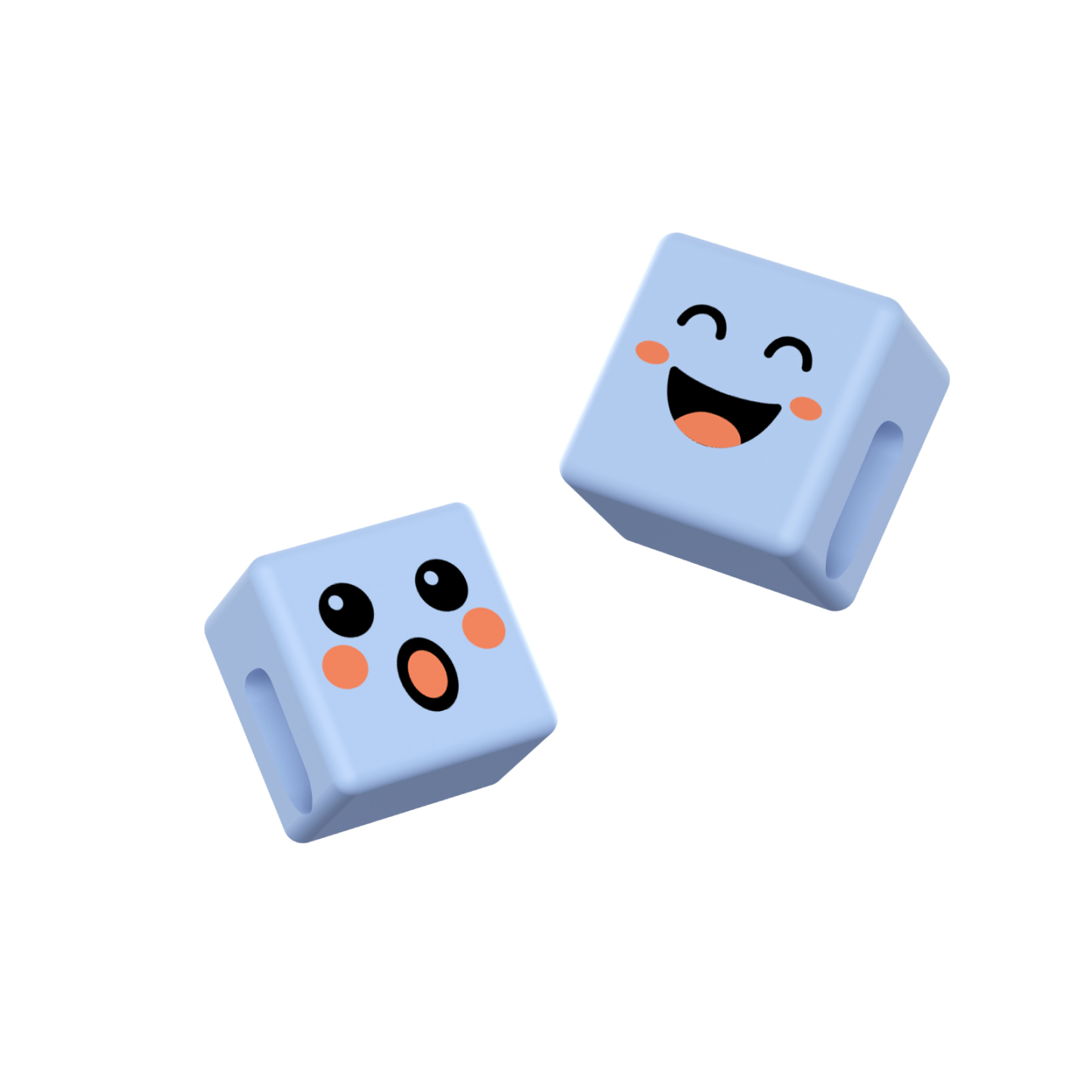 Mood Cube Blue & Pink