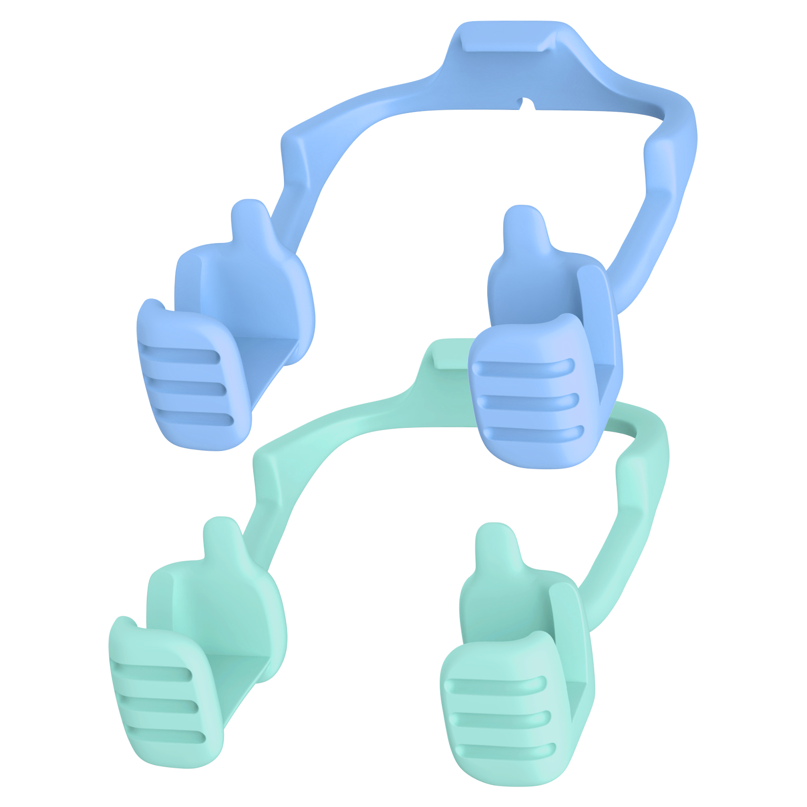 iPad Stand-2 Pack Blue&Green for Desk