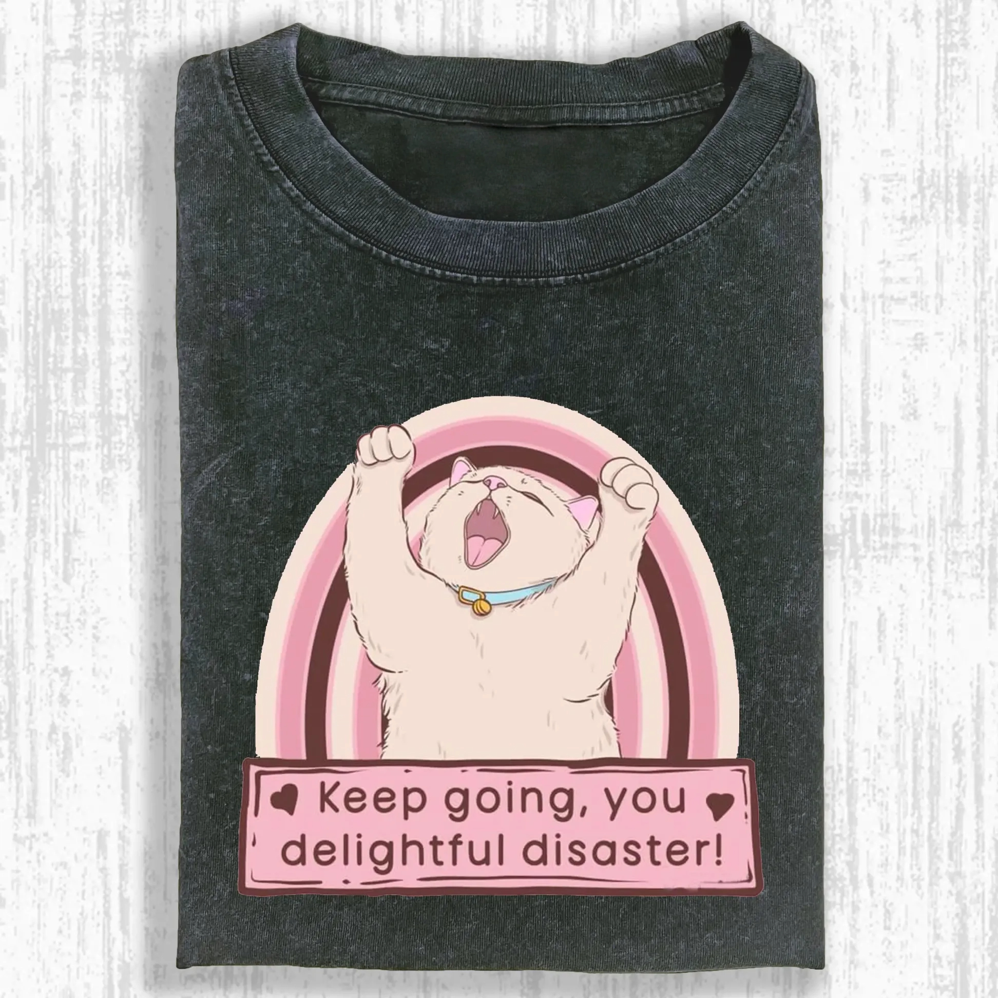 WACKY CAT T-SHIRT