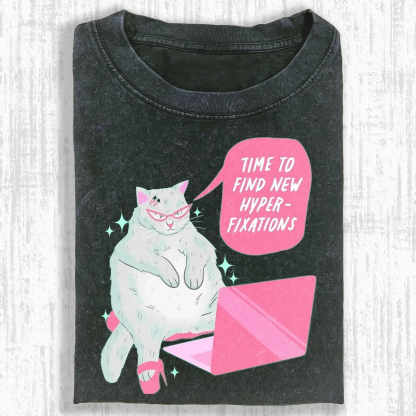 WACKY CAT T-SHIRT