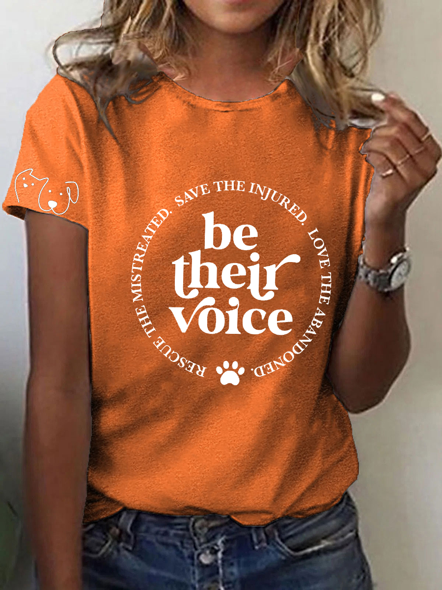 Women's Animal Friendly T-Shirts-2