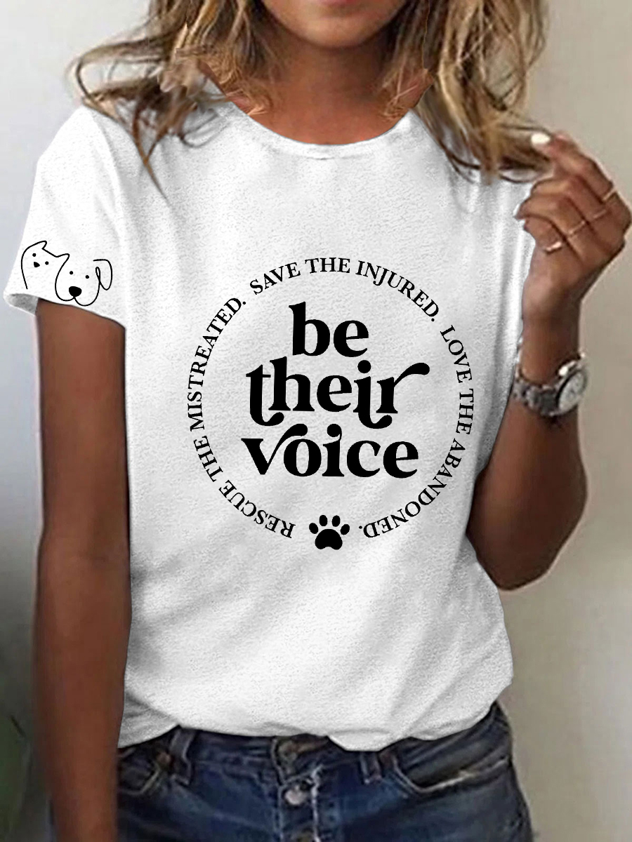 Women's Animal Friendly T-Shirts-2