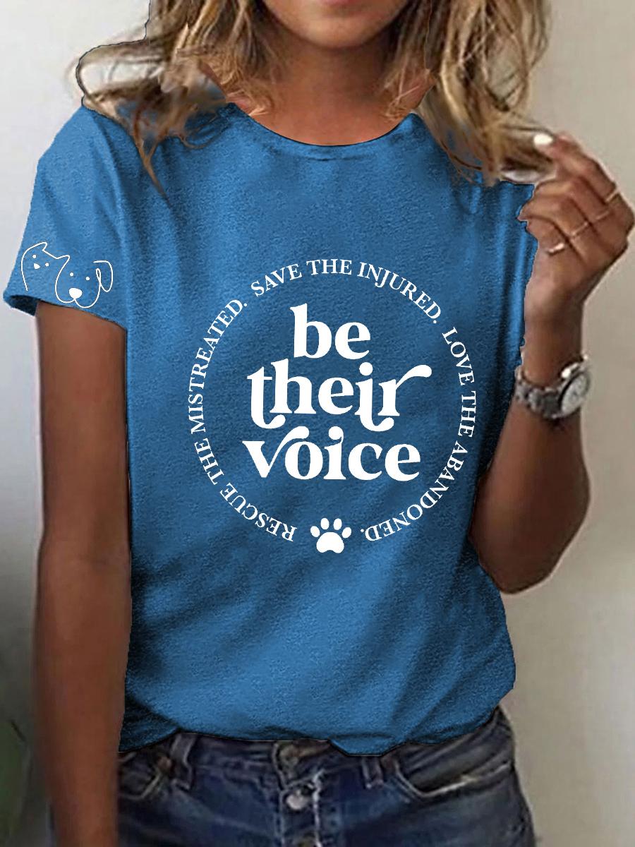 Women's Animal Friendly T-Shirts-2