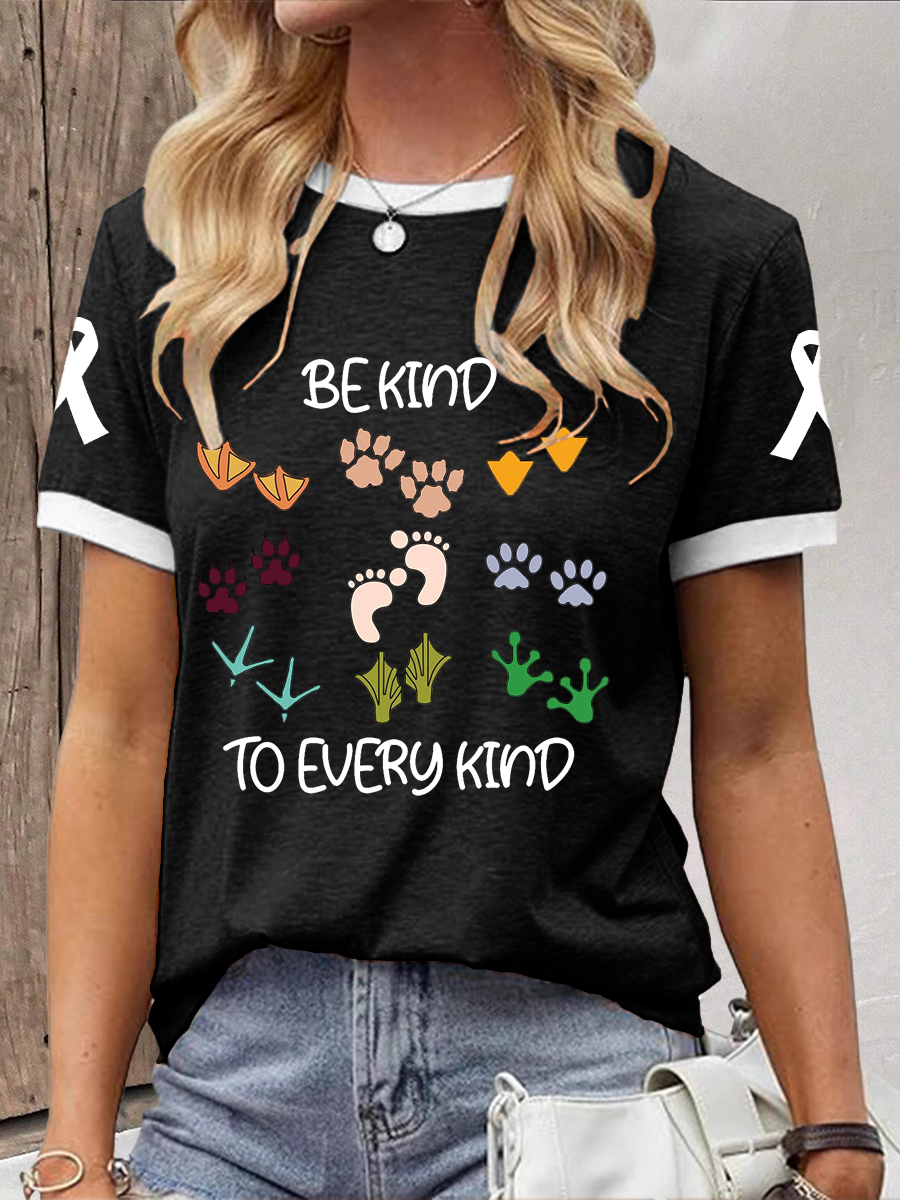 Women's be kind to every kind T-shirt-1