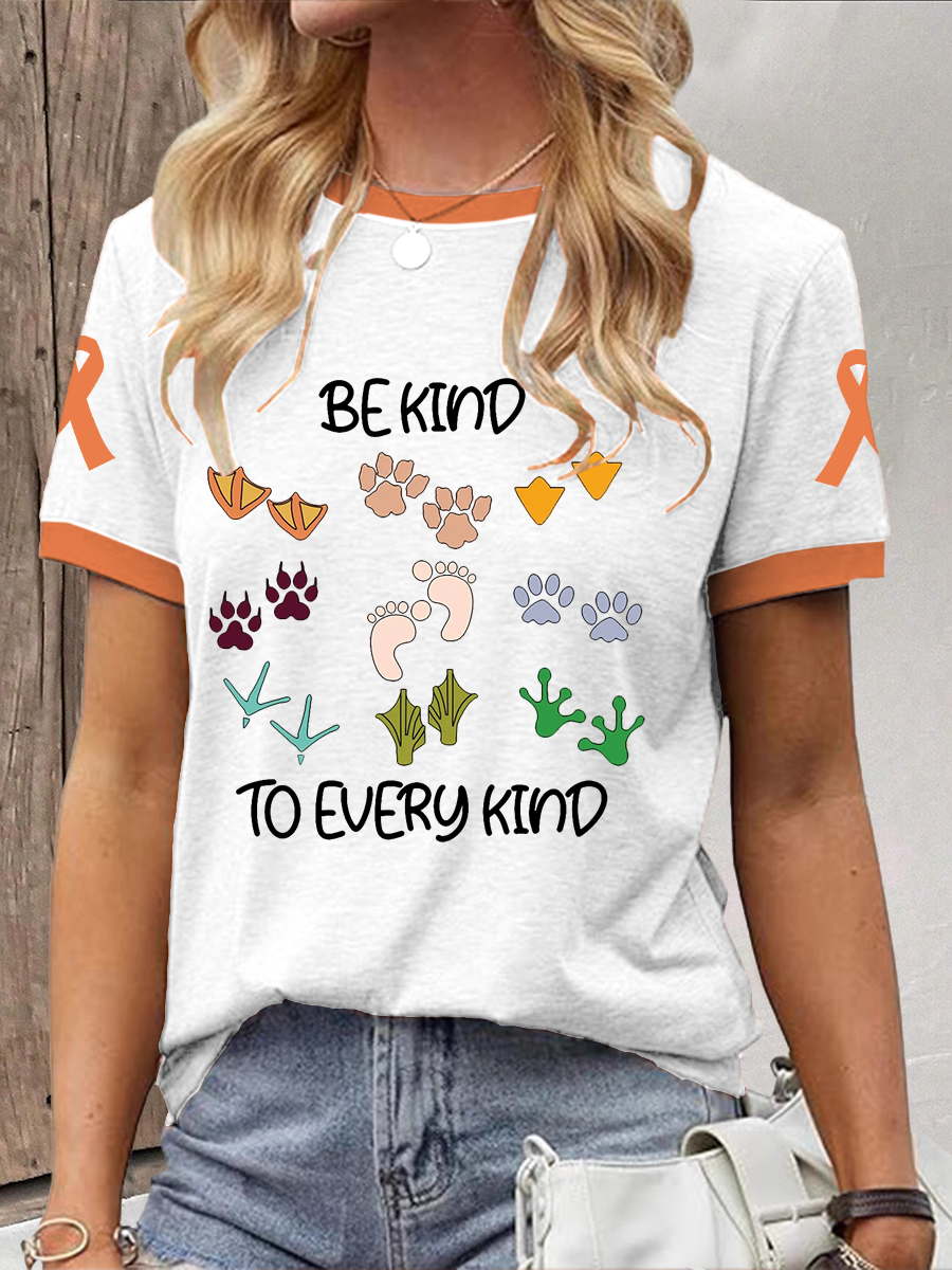 Women's be kind to every kind T-shirt-1