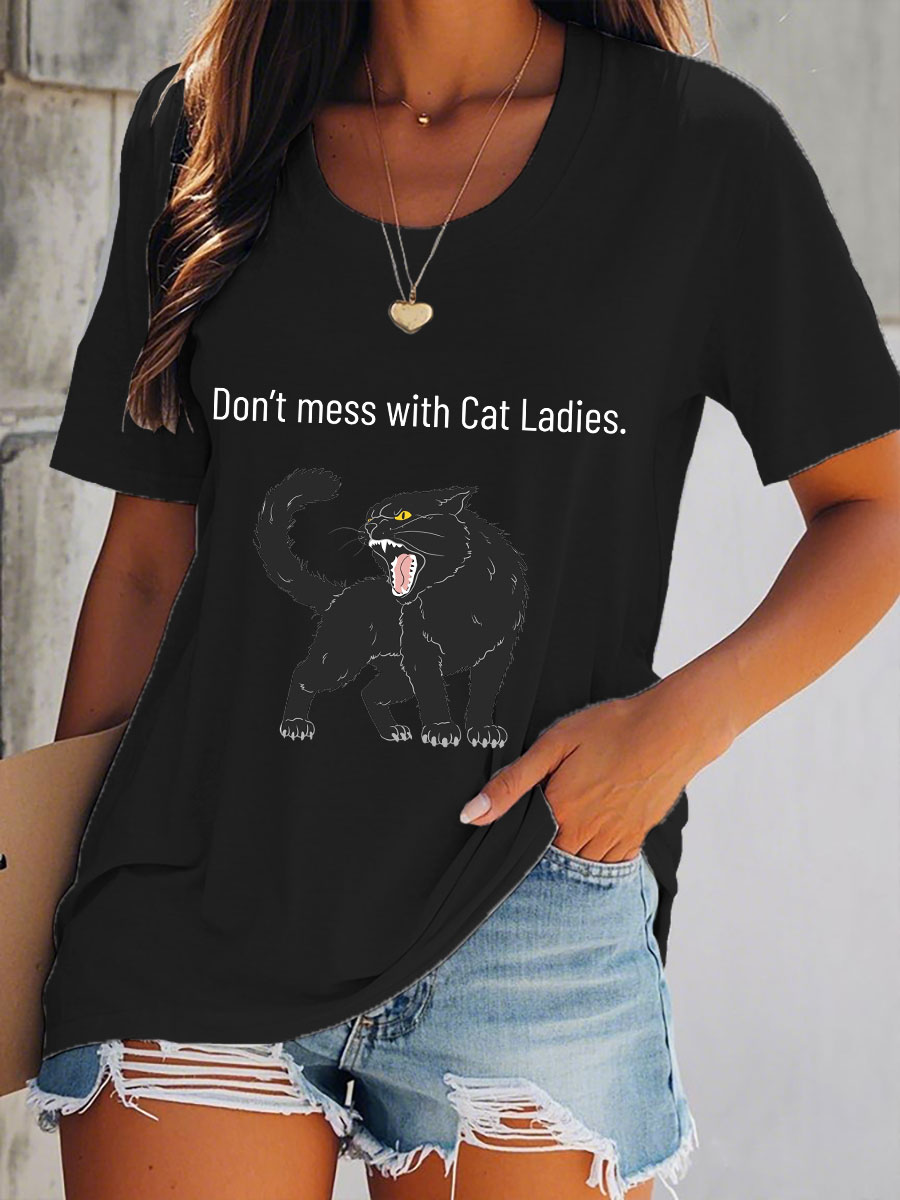 Women's Animal Friendly T-Shirts-1