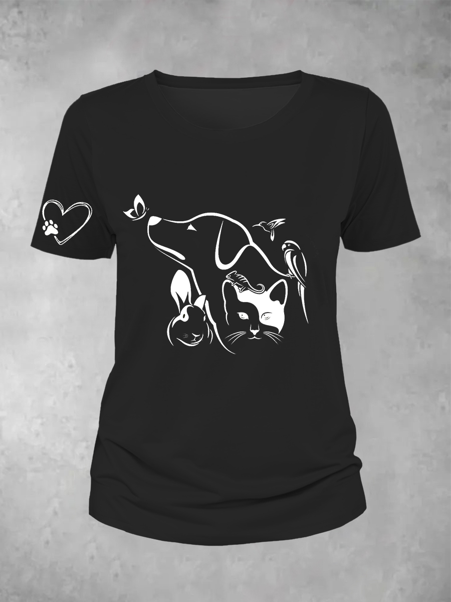 Women's Animal Friendly T-shirt