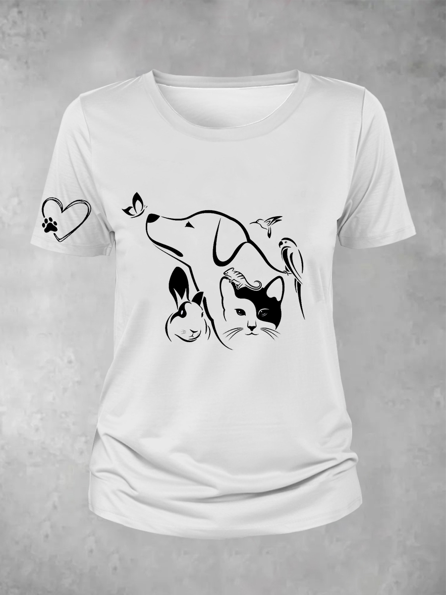 Women's Animal Friendly T-shirt
