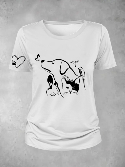 Women's Animal Friendly T-shirt