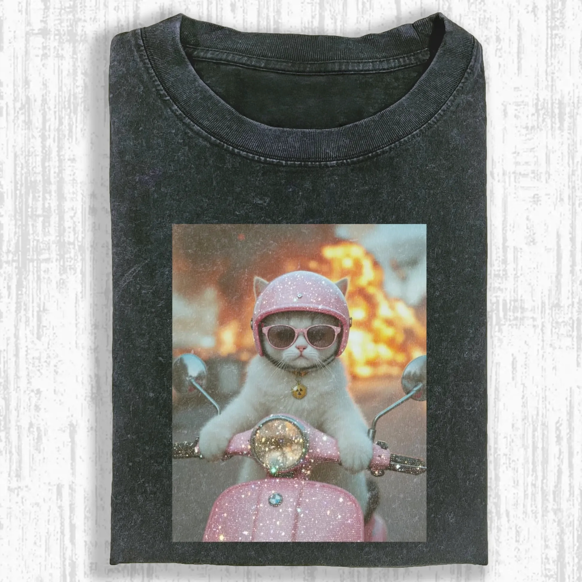 WACKY CAT T-SHIRT