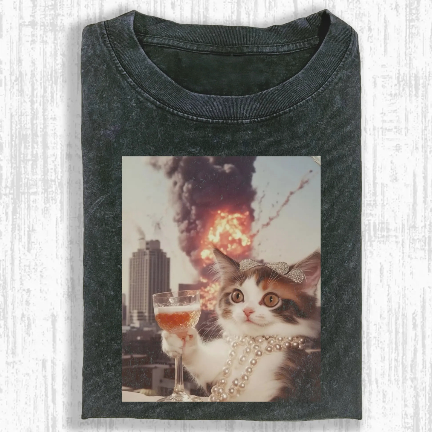 WACKY CAT T-SHIRT