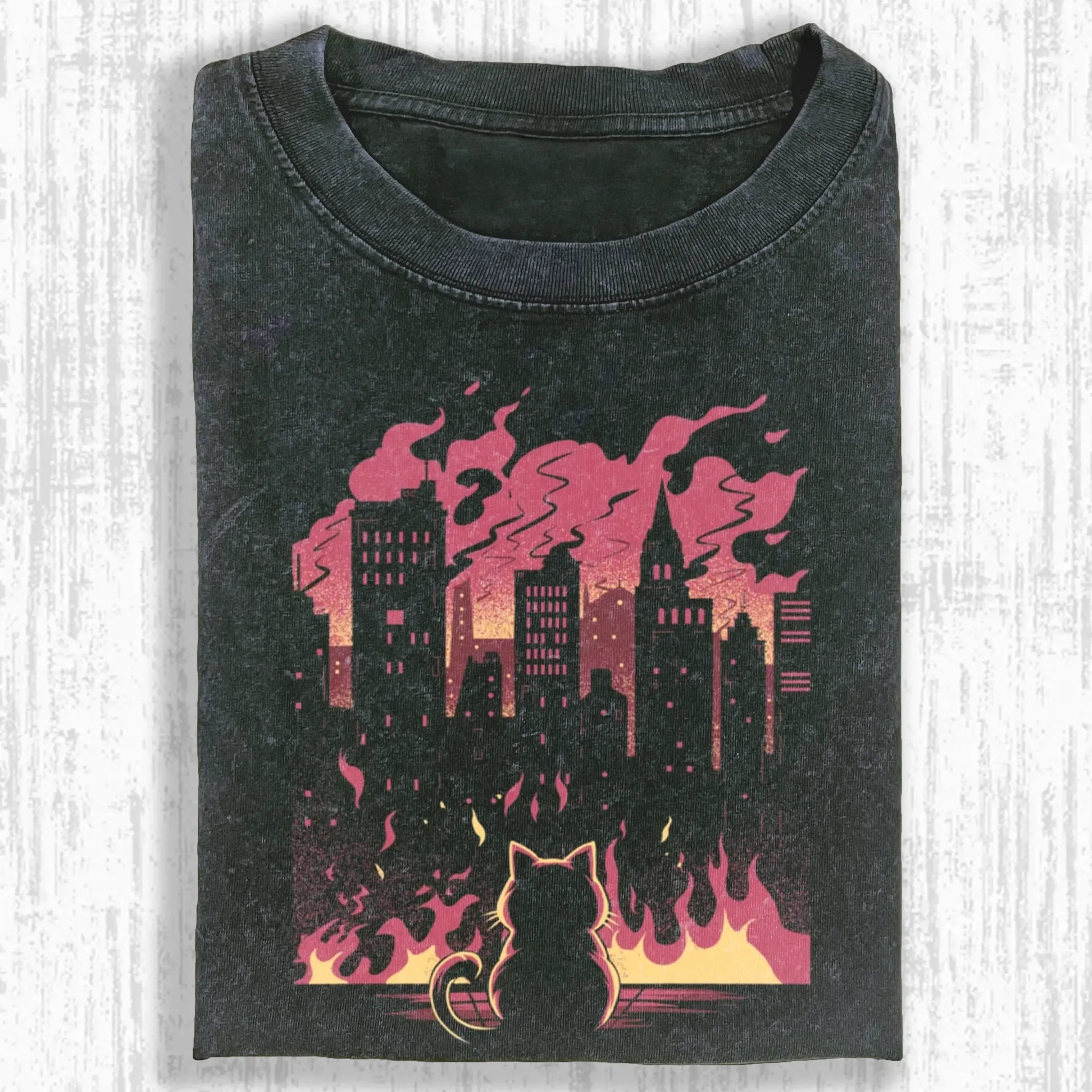 WACKY CAT T-SHIRT