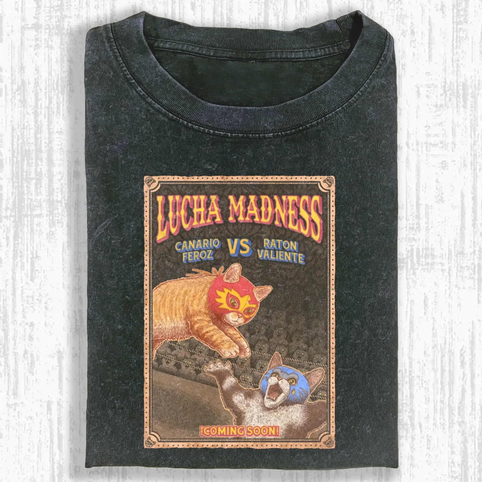 WACKY CAT T-SHIRT